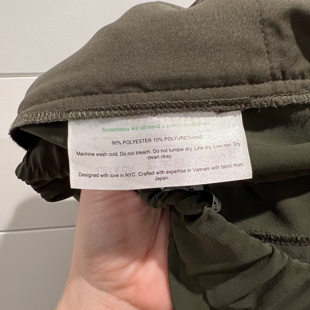 MM Lafleur green Colby straight leg pants - Picture 8 of 8